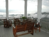 Sunrise from the main veranda.