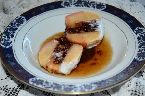 Baked Apple 004 Baked Apple Halved