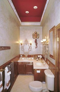 Casablanca Bath- with Double Sinks and a Whirlpool Tub/Shower Combo