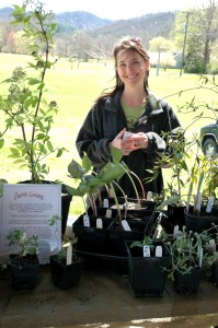 Katie Gamble with Overhill Gardens, Vonore, TN Katie Gamble with Overhill Gardens, Vonore, TN