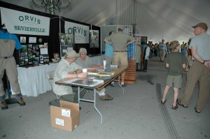 The Orvis Booth at TroutFest