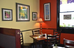 Cozy Seating in the Cafe