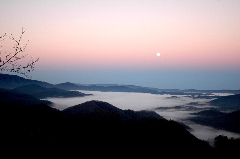 Early Morning Moon