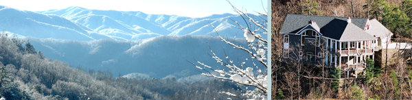 Thunderhead Mountain View From Gracehill Bed and Breakfast