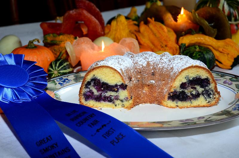 Blueberry Almond Coffee Cake