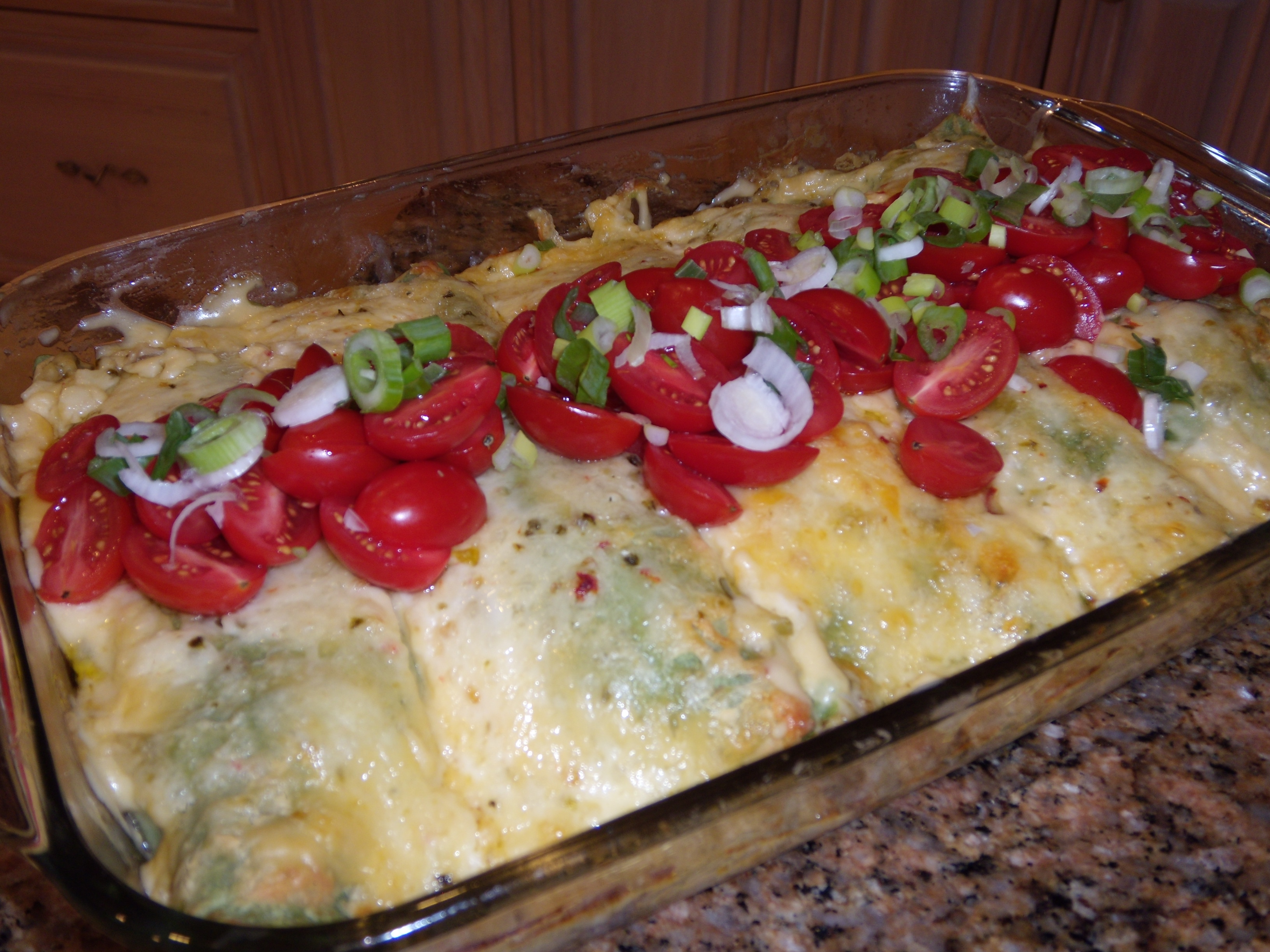 Cheese Sausage Enchiladas