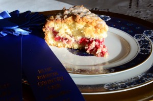 Blueberry White Chocolate Streusel Coffee Cake