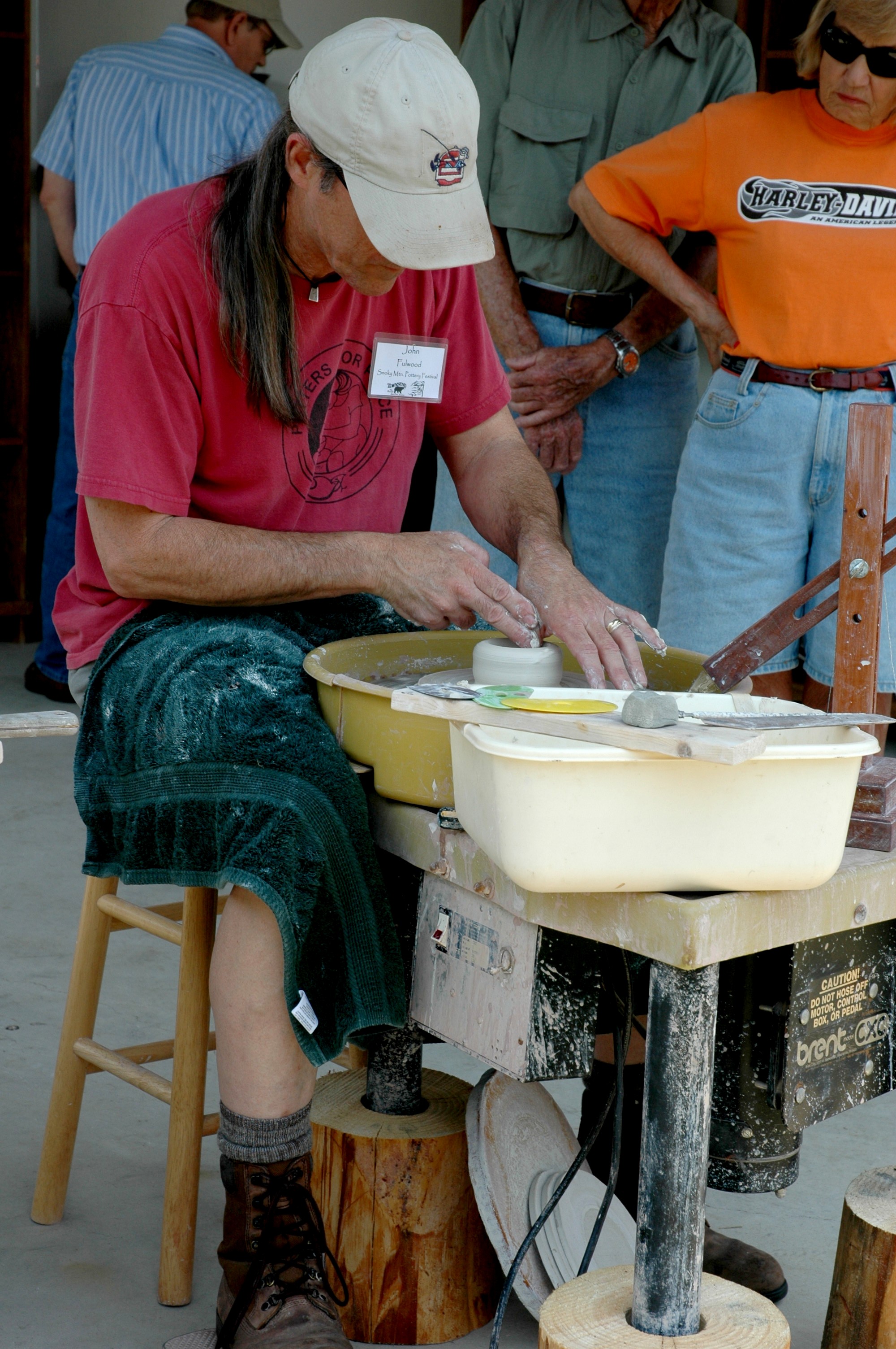 Pottery Festival, Townsend TN, Townsend Visitor Center 060212