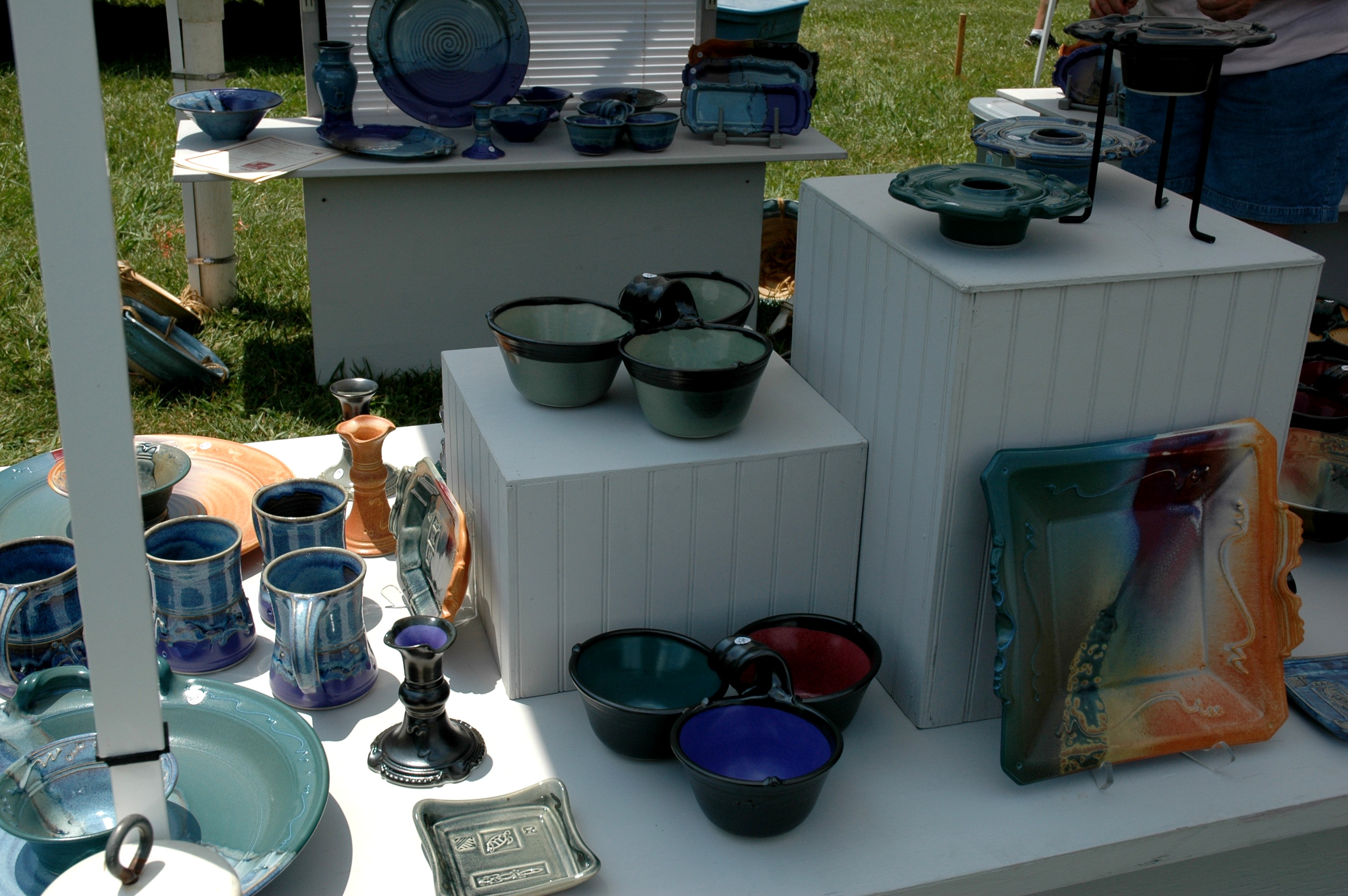 Pottery Festival, Townsend TN, Townsend Visitor Center 060212