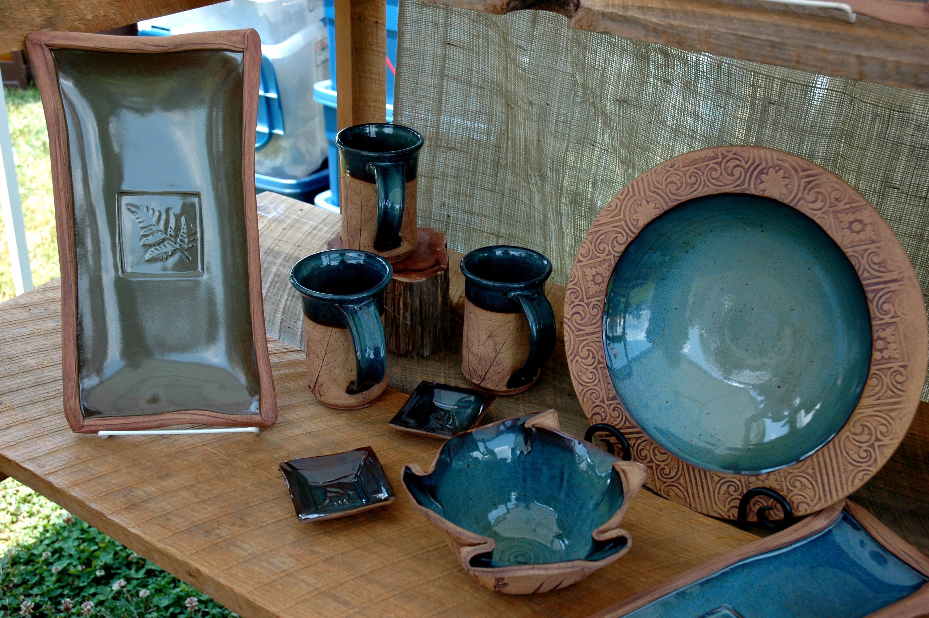 Pottery Festival, Townsend TN, Townsend Visitor Center 060212