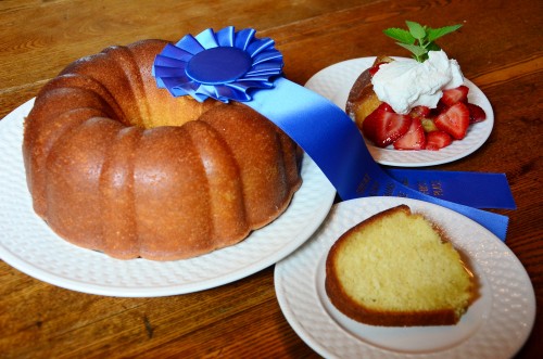 Award Winning Butter Rum Cake, recipe from guest extraordinaire, Julia Nafziger
