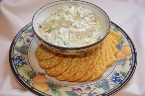 Spinach Dip w/ Water Chestnuts