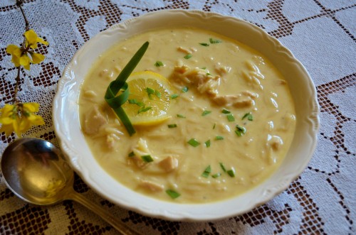 Lemon Orzo Chicken Soup