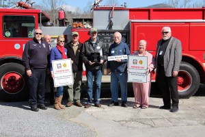 Don Stallions- Chief of the Townsend Volunteer Fire Department, Lance Coleman- Director of Blount County Emergency Management, Gayle Bustin, Darren Baily- Dept of Forestry, Bruce Carrington, Ed Dewhitt, Kathleen Janke, Ed Mitchell- Blount County Mayor.