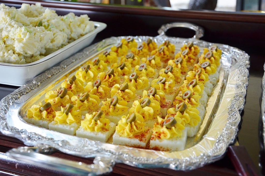 Square Deviled Eggs